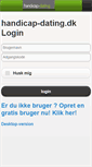 Mobile Screenshot of handicap-dating.dk
